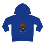 Devon The Touchdown Star In Action - Toddler Pullover Fleece Hoodie