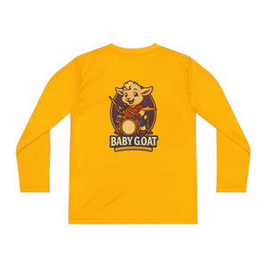 Will The Drummer - Youth Long Sleeve Competitor Tee