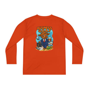 Tomas The Business G.O.A.T - Youth Long Sleeve Competitor Tee