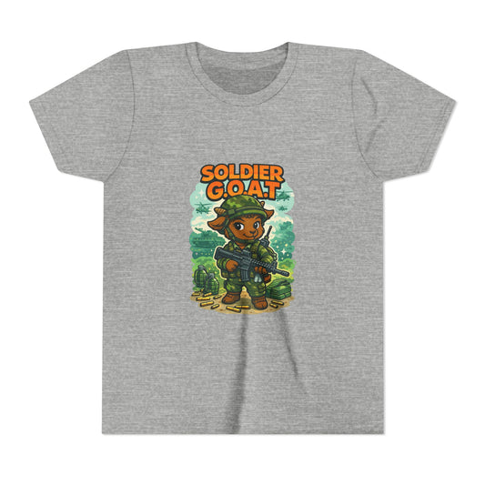 AJ The Soldier G.O.A.T - Youth Short Sleeve Tee