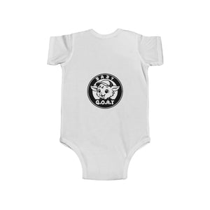 Baby G.O.A.T Classic Edition - Infant Fine Jersey Bodysuit