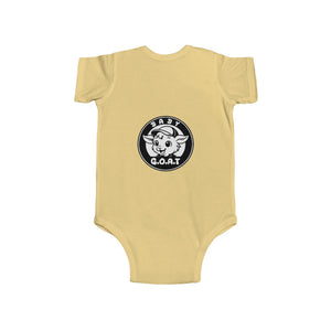 Baby G.O.A.T Classic Edition - Infant Fine Jersey Bodysuit