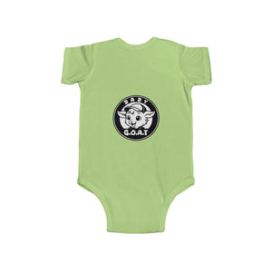 Baby G.O.A.T Classic Edition - Infant Fine Jersey Bodysuit