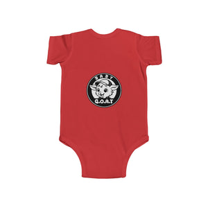 Baby G.O.A.T Classic Edition - Infant Fine Jersey Bodysuit