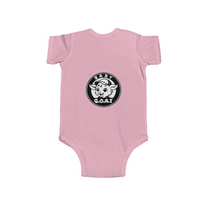 Baby G.O.A.T Classic Edition - Infant Fine Jersey Bodysuit