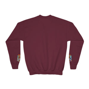 Amber The Artsy G.O.A.T - Youth Crewneck Sweatshirt