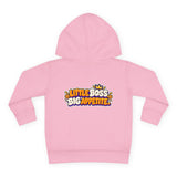 Toddler Hoodie — "Snack Boss" Cute Cartoon Pullover (Little Boss, Big Appetite)