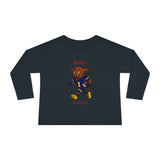 Devon The Touchdown Star In Action - Toddler Long Sleeve Tee