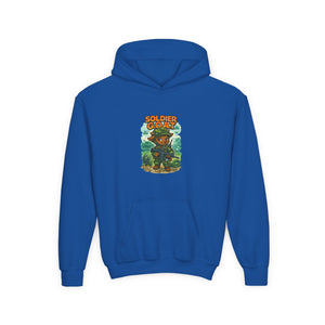 AJ The Soldier G.O.A.T - Youth Heavy Blend Hooded Sweatshirt