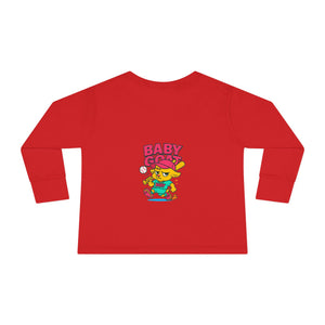 Erin The Slugger - Toddler Long Sleeve Tee