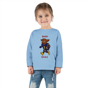 Devon The Touchdown Star In Action - Toddler Long Sleeve Tee