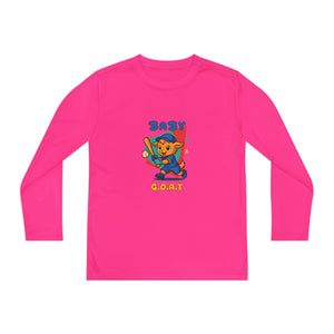 Ron The Slugger - Youth Long Sleeve Competitor Tee