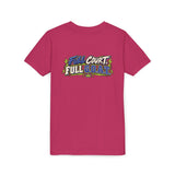 G.O.A.T. Energy Youth Basketball Tee — "Full Court, Full G.O.A.T."