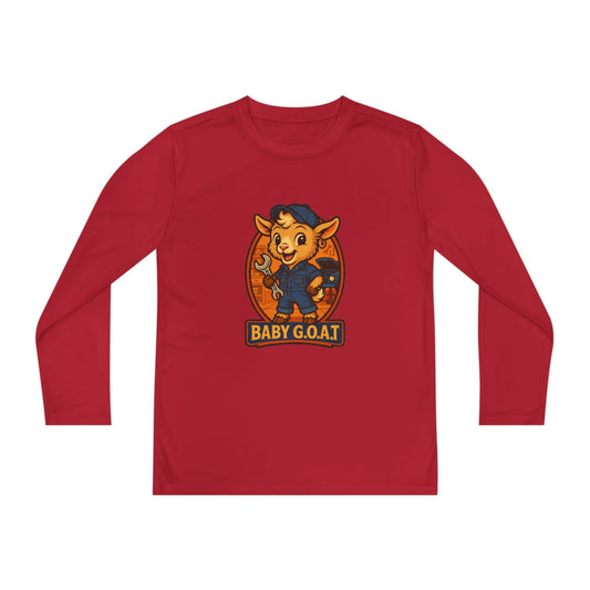 Ty The Auto Mechanic - Youth Long Sleeve Competitor Tee