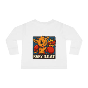 Benny The Boxer - Toddler Long Sleeve Tee