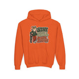 Youth Hoodie — "Stay Chill, Move Different" Skate G.O.A.T (Chill Mode G.O.A.T. Mindset) Youth Heavy Blend Hooded Sweatshirt