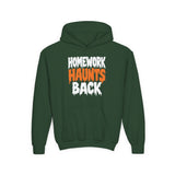 Homework Haunts Back - Youth Hoodie