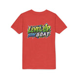 Youth "Locked In Level Up" Gaming T-Shirt — Stay G.O.A.T. Youth Short Sleeve Tee