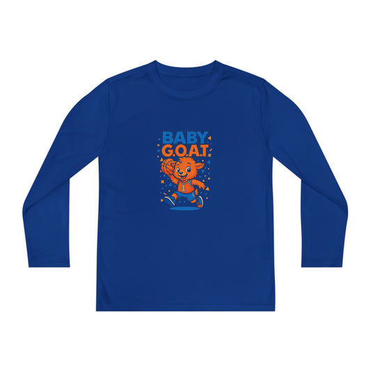 Jordan The G.O.A.T - Youth Long Sleeve Competitor Tee