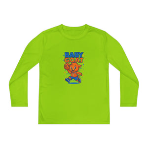 Jordan The G.O.A.T - Youth Long Sleeve Competitor Tee