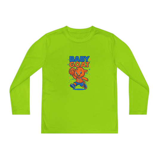 Jordan The G.O.A.T - Youth Long Sleeve Competitor Tee