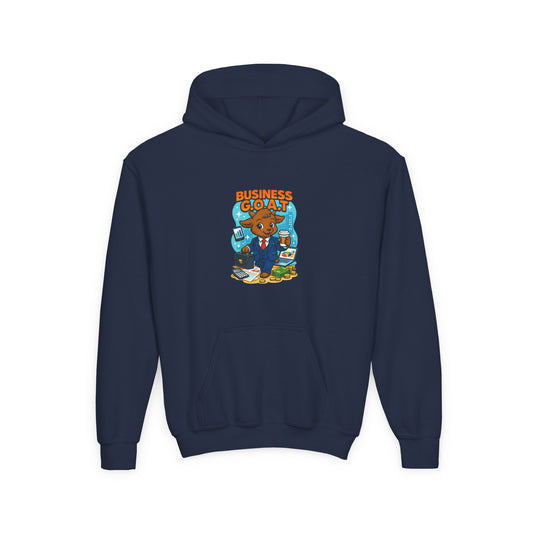 Tomas The Business G.O.A.T - Youth Heavy Blend Hooded Sweatshirt