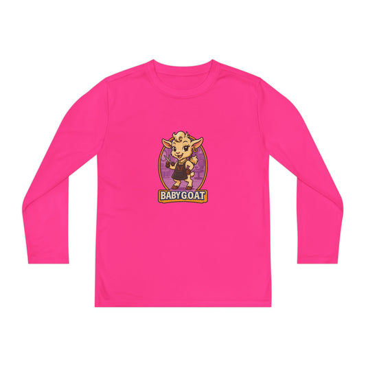 Mary The Hair Stylist - Youth Long Sleeve Competitor Tee