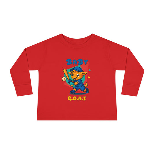 Ron The Slugger - Toddler Long Sleeve Tee