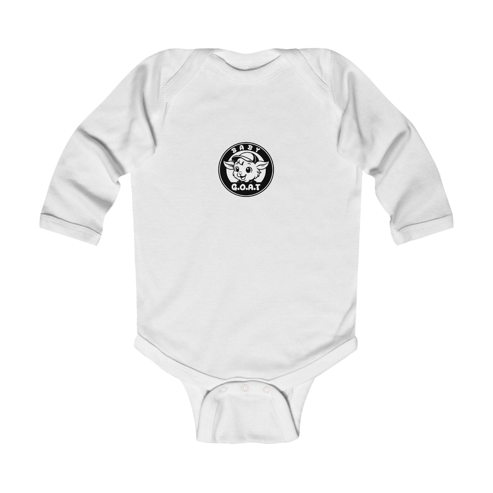 Baby G.O.A.T Classic Edition - Infant Long Sleeve Bodysuit