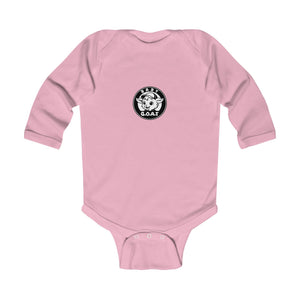 Baby G.O.A.T Classic Edition - Infant Long Sleeve Bodysuit