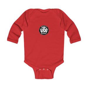 Baby G.O.A.T Classic Edition - Infant Long Sleeve Bodysuit