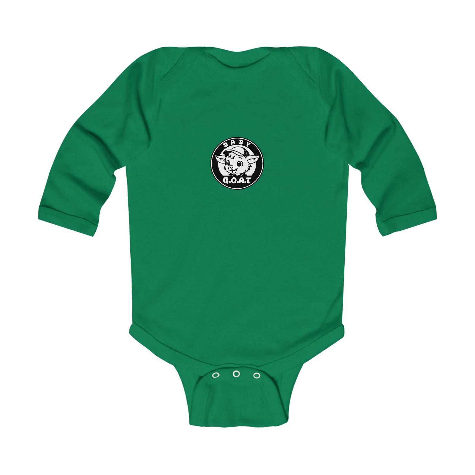 Baby G.O.A.T Classic Edition - Infant Long Sleeve Bodysuit