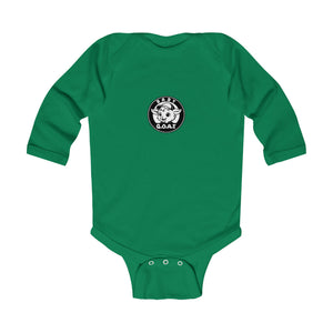 Baby G.O.A.T Classic Edition - Infant Long Sleeve Bodysuit