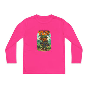 AJ The Soldier G.O.A.T - Youth Long Sleeve Competitor Tee