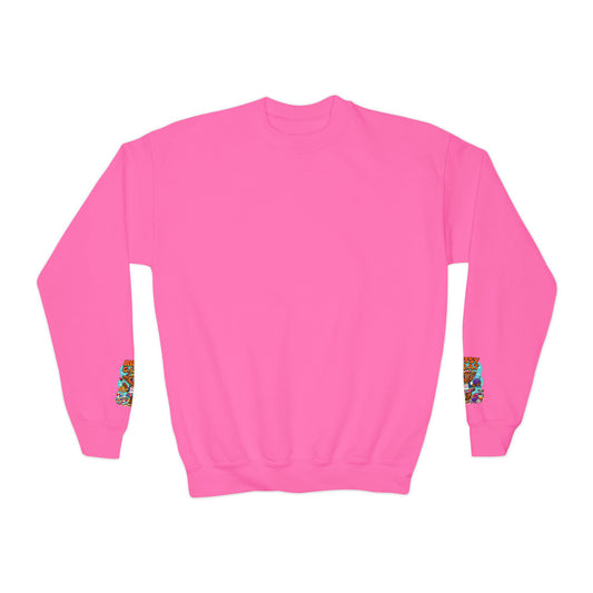 Amber The Artsy G.O.A.T - Youth Crewneck Sweatshirt