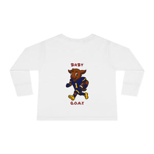 Devon The Touchdown Star In Action - Toddler Long Sleeve Tee