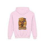 Baby G.O.A.T. Youth Hoodie — Cute Cartoon Goat Kids Sweatshirt