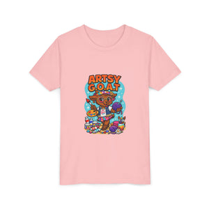 Amber The Artsy G.O.A.T - Youth Short Sleeve Tee