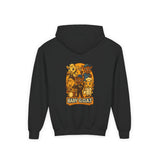 Baby G.O.A.T. Youth Hoodie — Cute Cartoon Goat Kids Sweatshirt