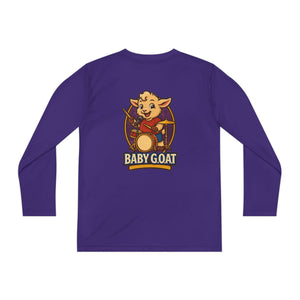 Will The Drummer - Youth Long Sleeve Competitor Tee