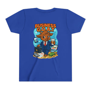 Tomas The Business G.O.A.T - Youth Short Sleeve Tee