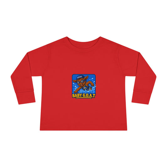 Remy The Swimmer - Toddler Long Sleeve Tee