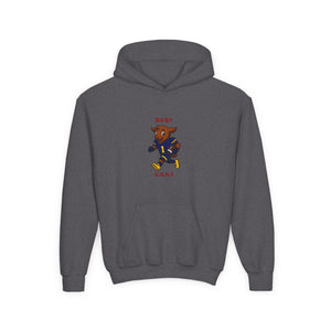 Devon The Touchdown Star In Action - Youth Heavy Blend Hooded Sweatshirt