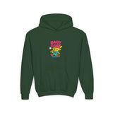 Erin The Slugger - Youth Heavy Blend Hooded Sweatshirt
