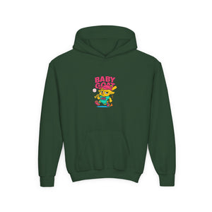 Erin The Slugger - Youth Heavy Blend Hooded Sweatshirt