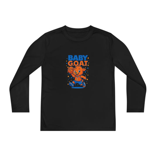Jordan The G.O.A.T - Youth Long Sleeve Competitor Tee