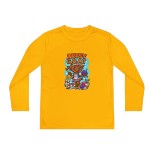 Amber The Artsy G.O.A.T - Youth Long Sleeve Competitor Tee