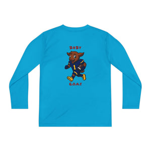 Devon The Touchdown Star In Action - Youth Long Sleeve Competitor Tee