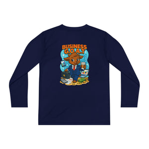 Tomas The Business G.O.A.T - Youth Long Sleeve Competitor Tee
