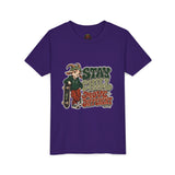 Youth T-Shirt - 'Stay Chill, Move Different' Skate G.O.A.T Youth Short Sleeve T-Shirt
